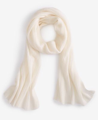 Ribbed 100% Cashmere Scarf, Created for Macy's