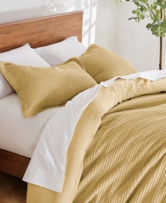 Home Cloud Waffle Textured 2-Pc. Comforter Set, Twin/Twin XL