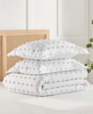 Pom Pom Textured 2-Pc. Comforter Set, Twin/Twin XL