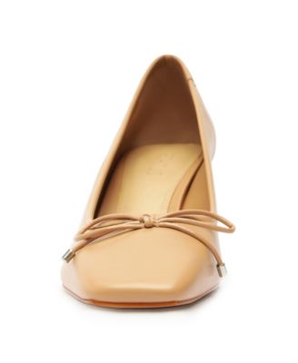 Women's Arissa Square Toe Mid Block Pumps