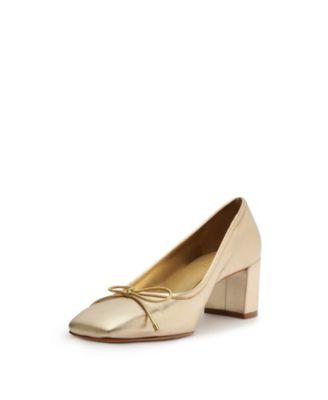 Women's Arissa Square Toe Mid Block Pumps