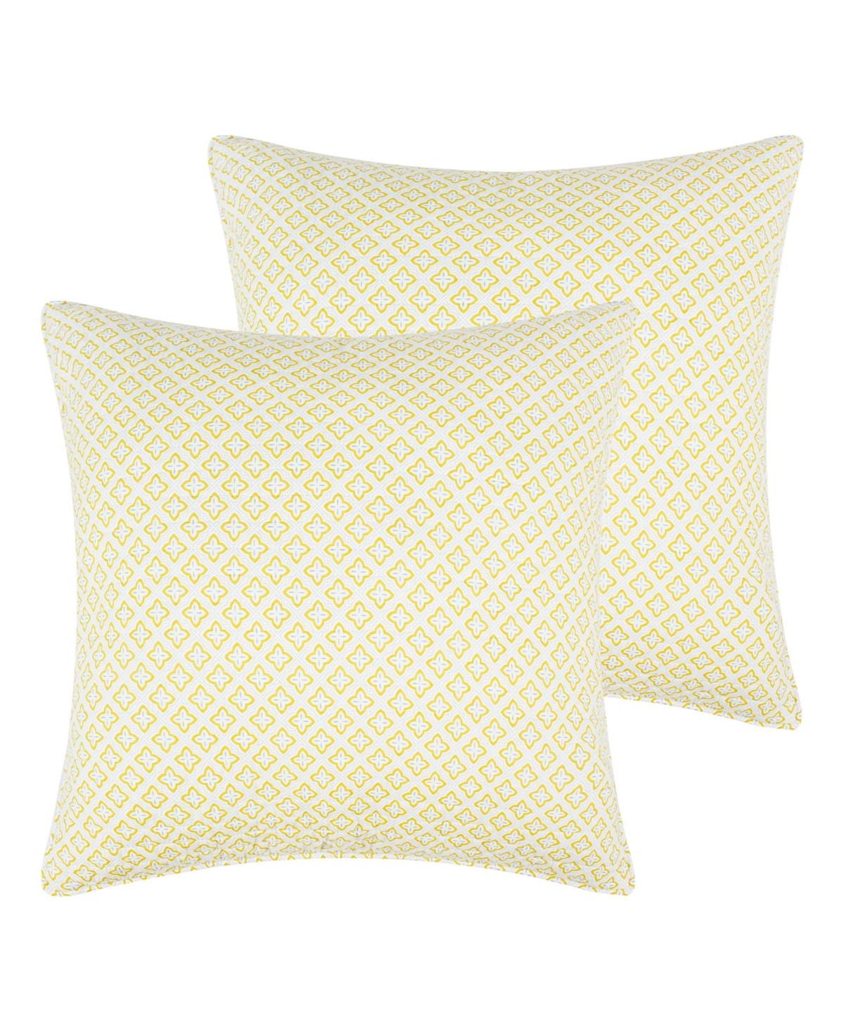 Levtex Inaya 2-pc. Sham Set, European In Yellow