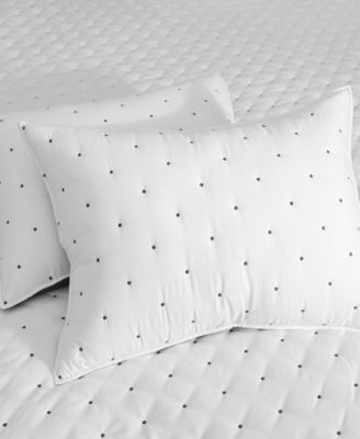 Embroidered Swiss Dot Stitching 3-Pc. Quilt Set, King/California King