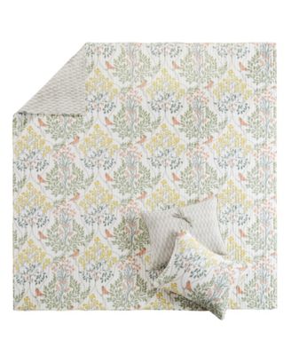 Monami Reversible 3-Pc. Quilt Set, Full/Queen