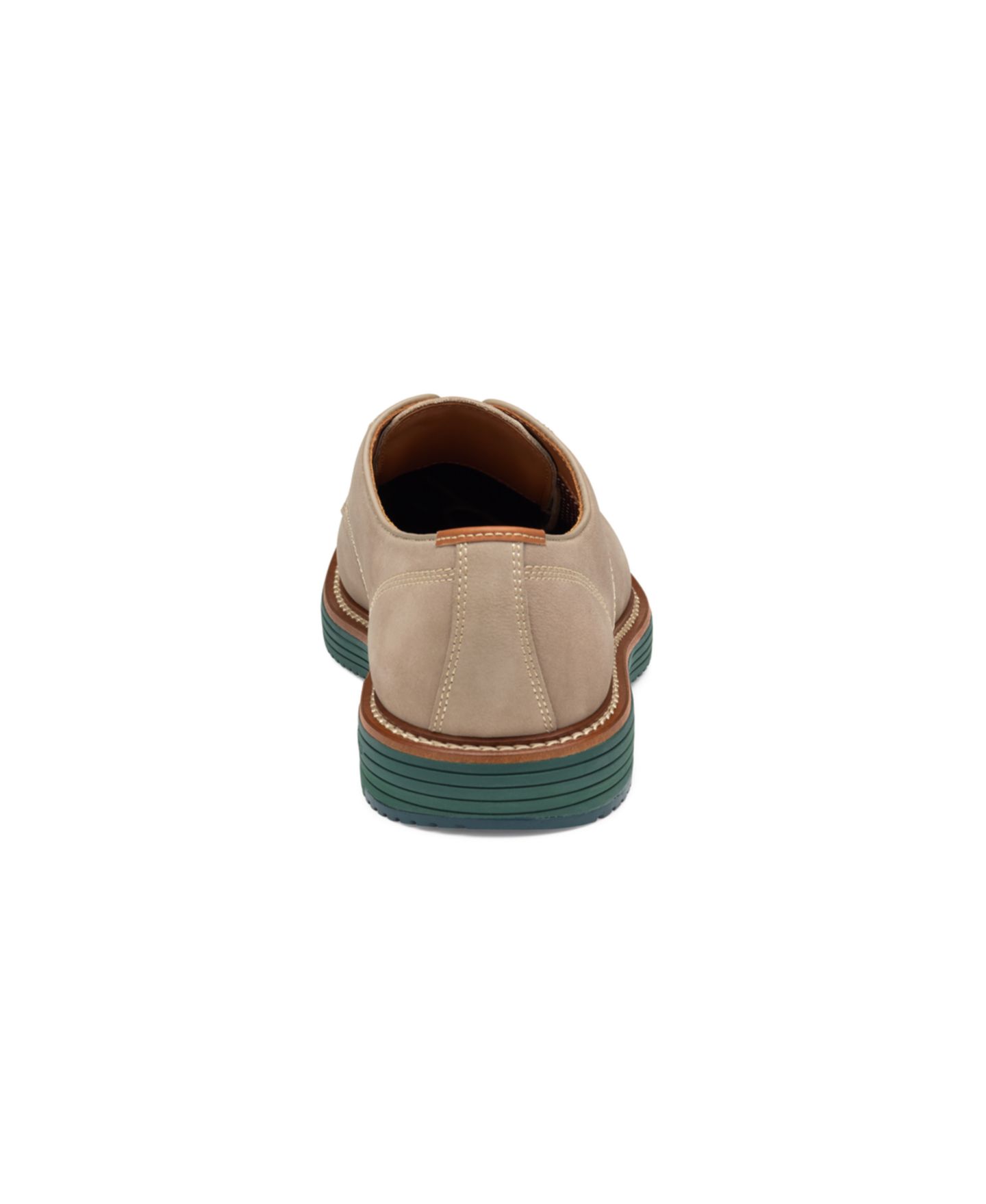 Мужское платье Johnston & Murphy Upton Plain Toe Dress Casual Lace Up, цвет: Рыжевато-коричневый — фото 6