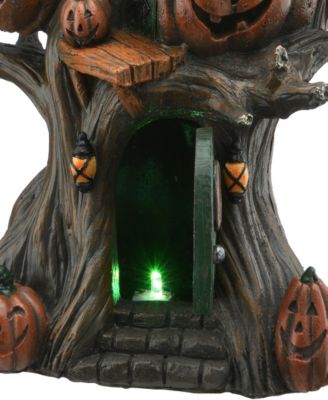 12" Tree of Jack O' Lanterns Decoration, LED Lights, Halloween Collection