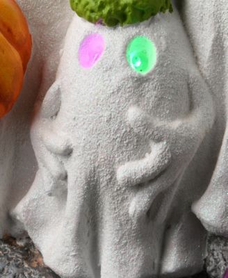 15" Trick Or Treating Ghosts Decoration, LED Lights, Halloween Collection