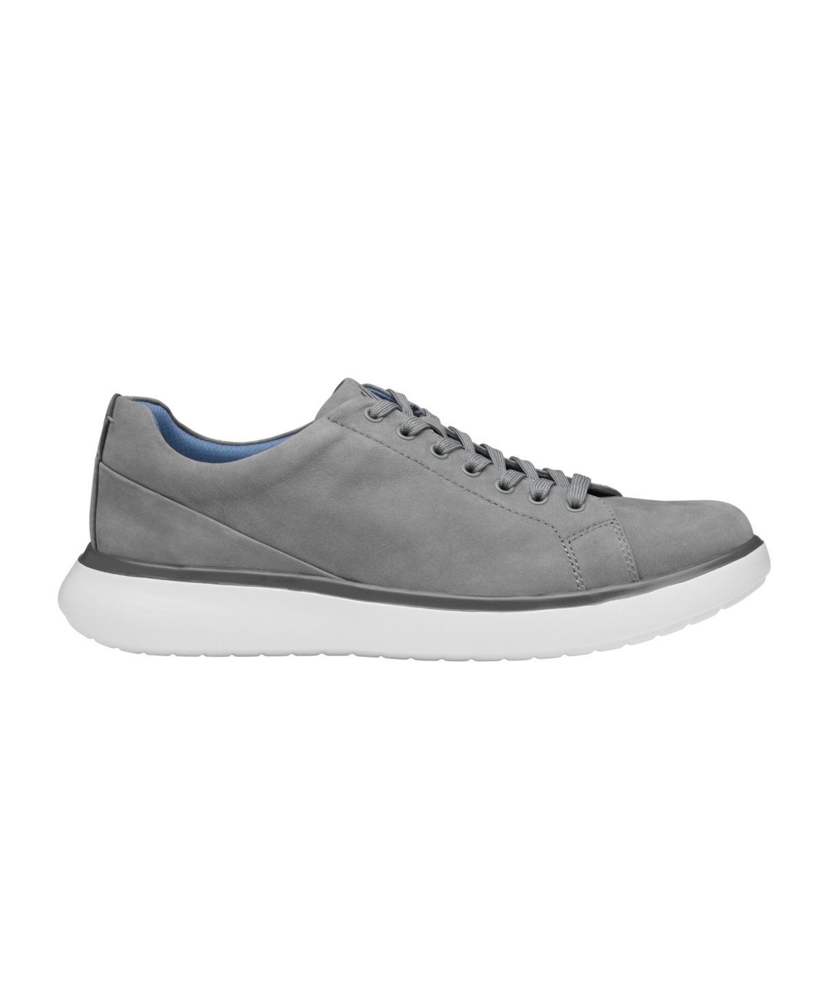 Shop Johnston & Murphy Men's Oasis Lace-to-toe Sneakers In Gray