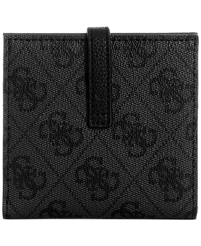 Porte-Cartes (Card Case) GUESS Laurel - Couleur Taupe - 100% Polyuréthane - Neuf Avec Étiquettes