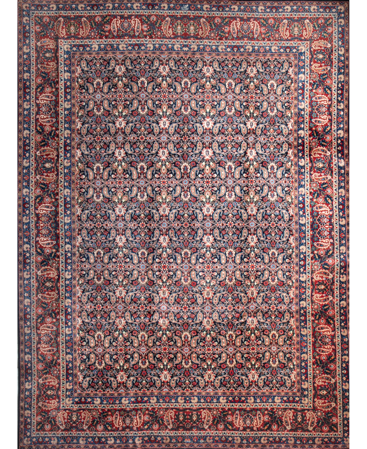 Shop Bb Rugs One Of A Kind Mood 9'9x13'3 Area Rug In Dark Blue