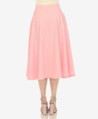 Women's Flared Skirt with Pockets