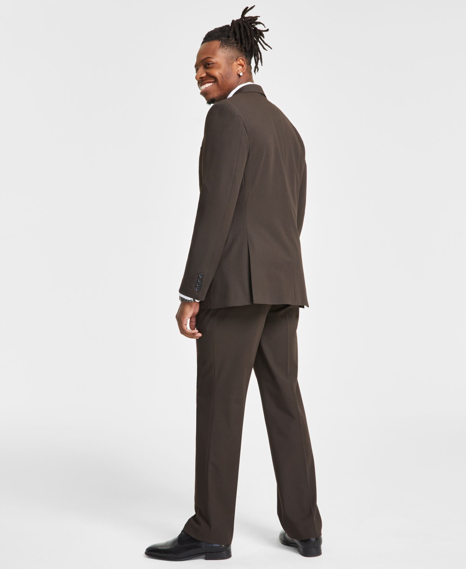 Men's Classic-Fit Solid Suit Separate Jacket