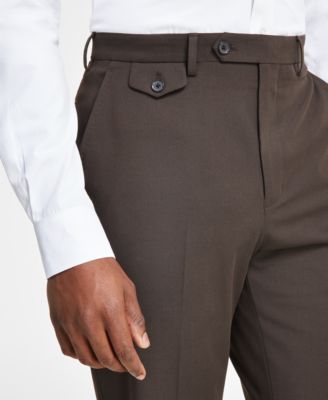 Men's Classic-Fit Solid Suit Separate Pants