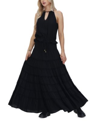 Frye Women's Smocked-Waist Tiered Maxi Skirt - Macy's