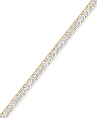 Lab Grown Diamond Tennis Bracelet (10 ct. t.w.) in 14k White, Yellow or Rose Gold