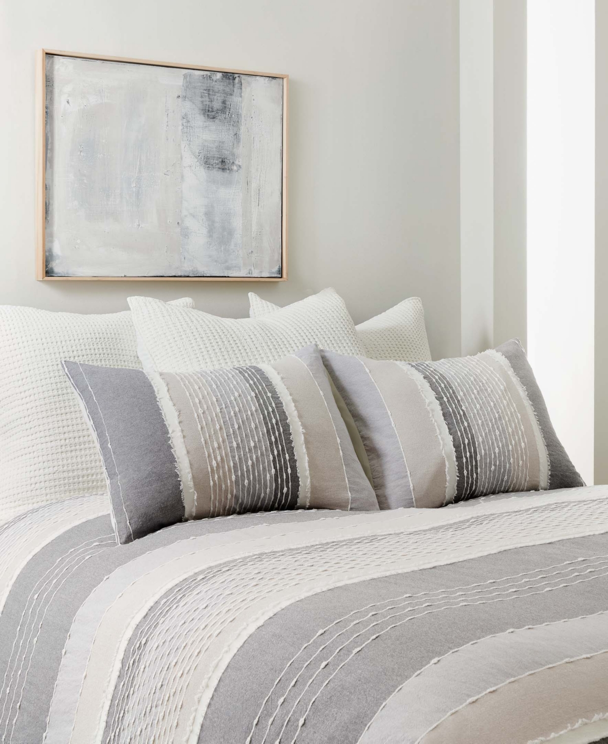 Levtex Santander Textured 3-Pc. Duvet Cover Set, King/California King