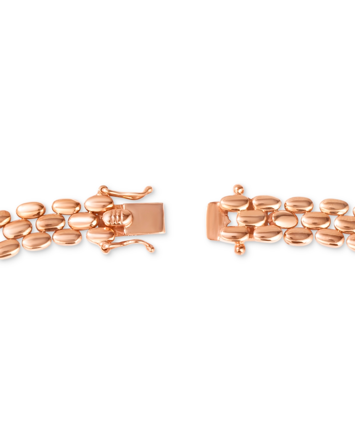 Le Vian Chocolate Diamond & Vanilla Diamond Cluster 17" Collar Necklace (6-1/4 Ct. T.w.) In 14k Rose Gold In No Color