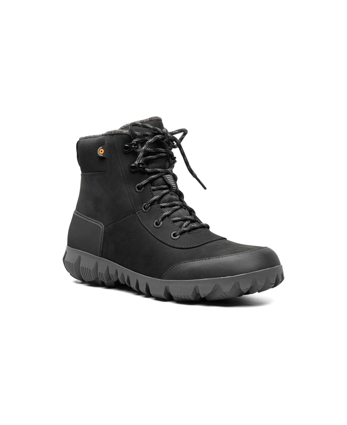 Men's Arcata Urban Leather Mid Slip-Resistant Boot - Black
