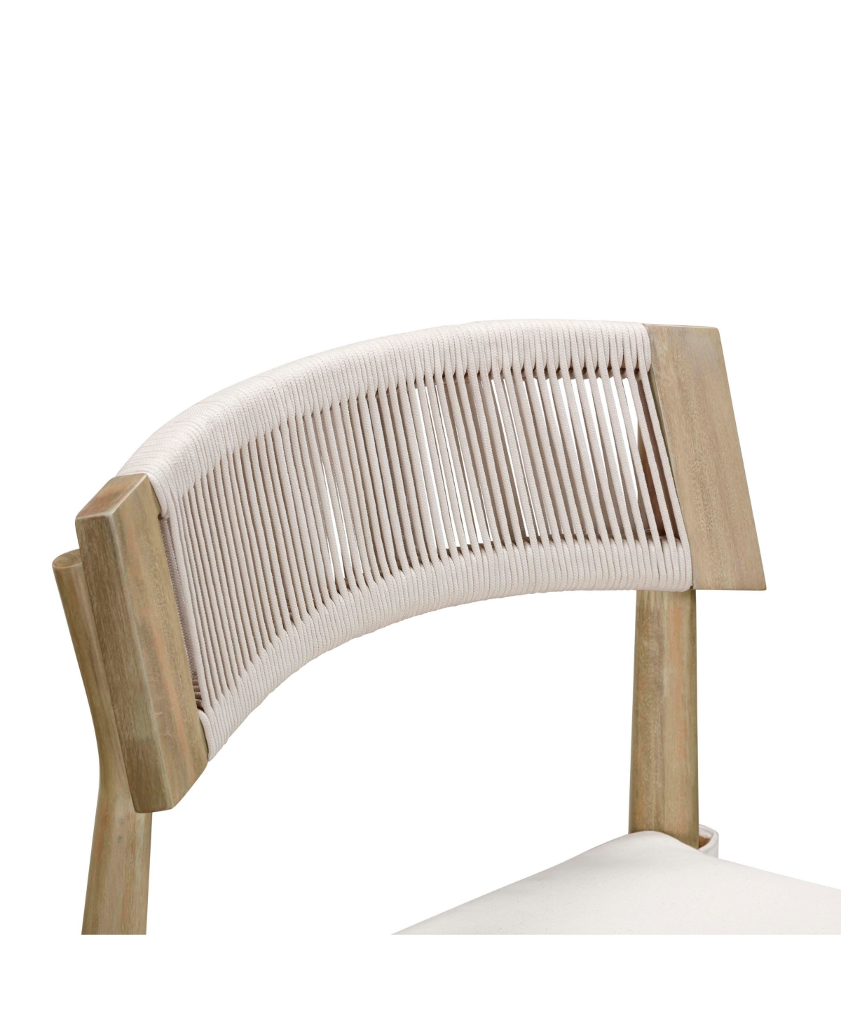 TOV FURNITURE 2 PCS OUTDOOR DINING CHAIR