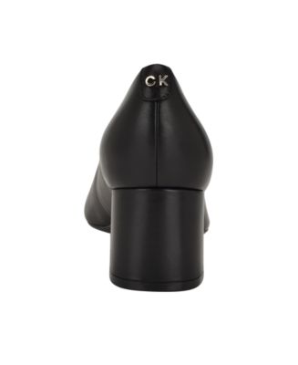 Women's Lenott Pointy Toe Block Heel Pumps