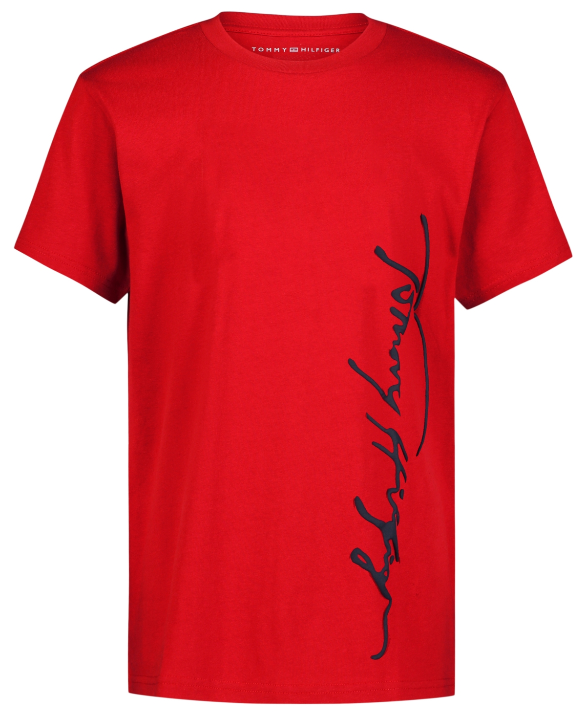 Tommy Hilfiger Toddler Boys Script Runner Logo Graphic T-Shirt