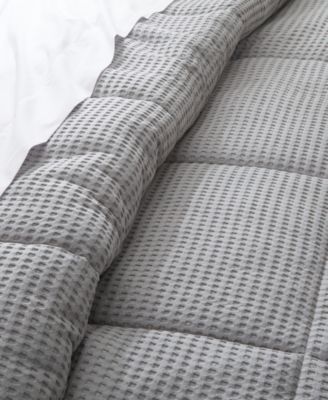 Mills Waffle Textured 3-Pc. Comforter Set, King/California King