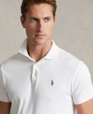 Men's Classic-Fit Soft Cotton Polo Shirt