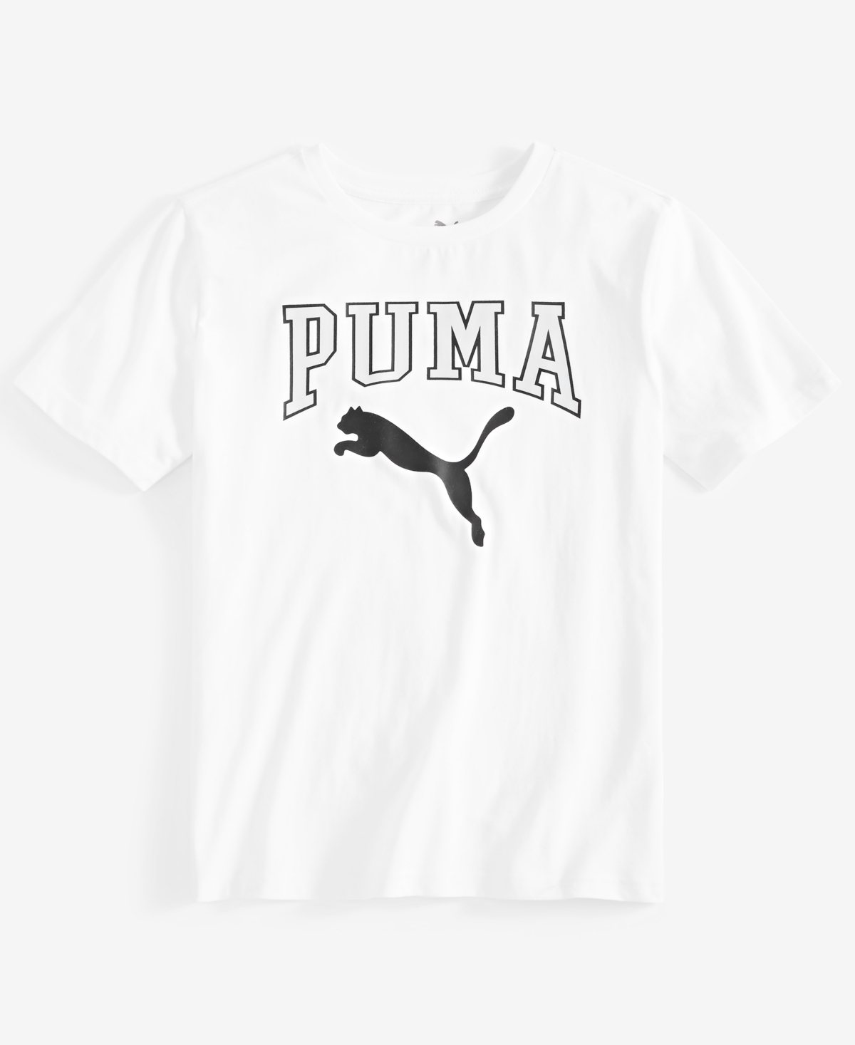 Puma Big Boys Squad Pack Logo Graphic T-Shirt