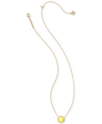 Stone 19" Adjustable Pendant Necklace