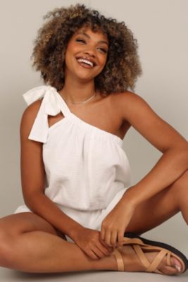 Women's Miffy One Shoulder Romper