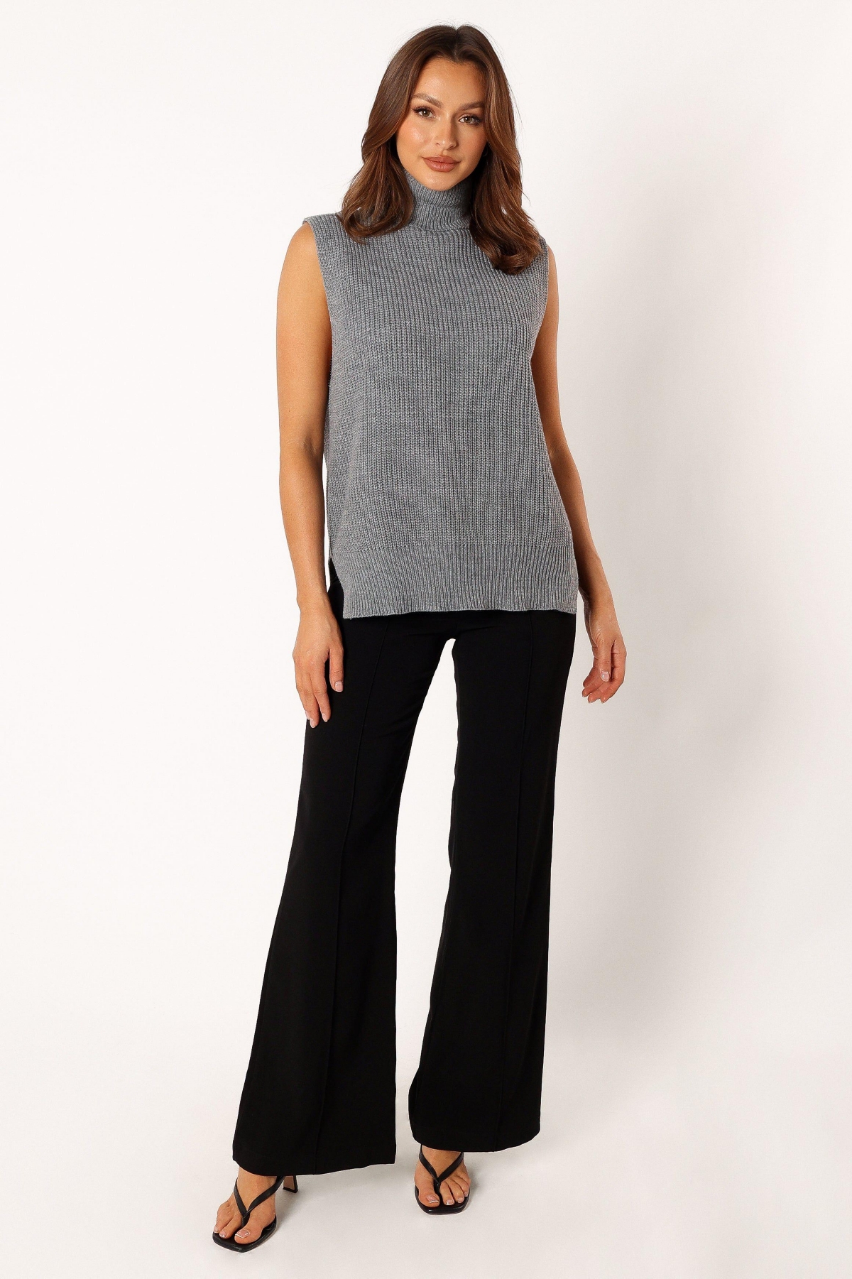 Women's Celaena Turtleneck Sleeveless Sweater