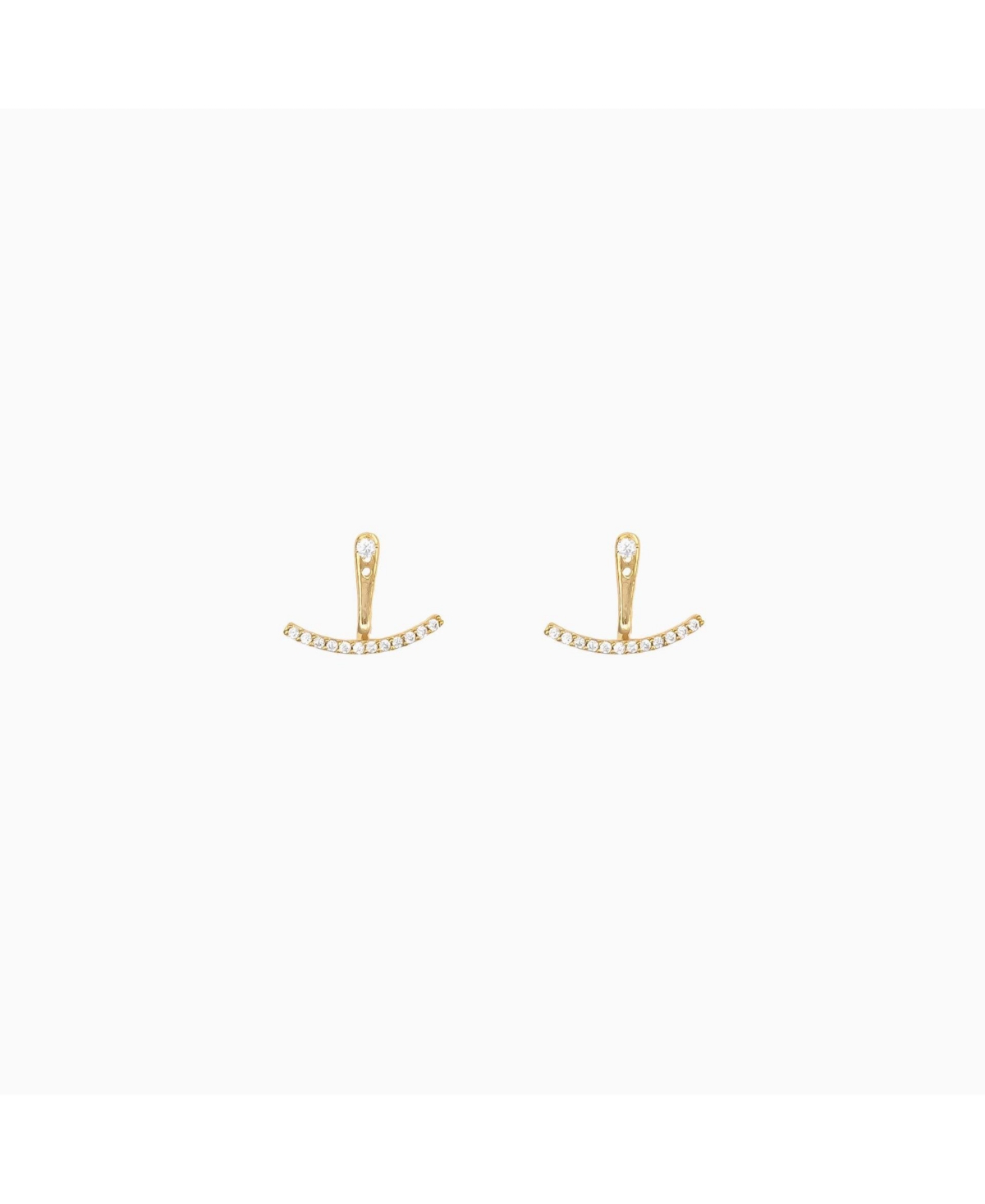 Anchor Earring Jackets - Gold