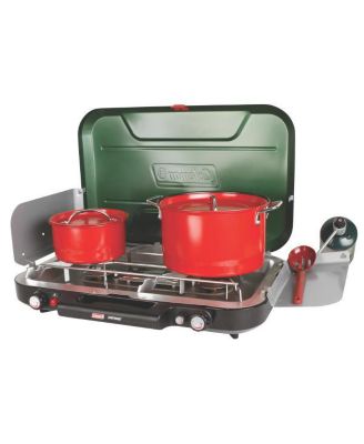 Even-Temp Propane Gas Camping Stove, 3-Burner