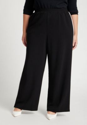 Women's Plus Size Track Pant With Side Stripe