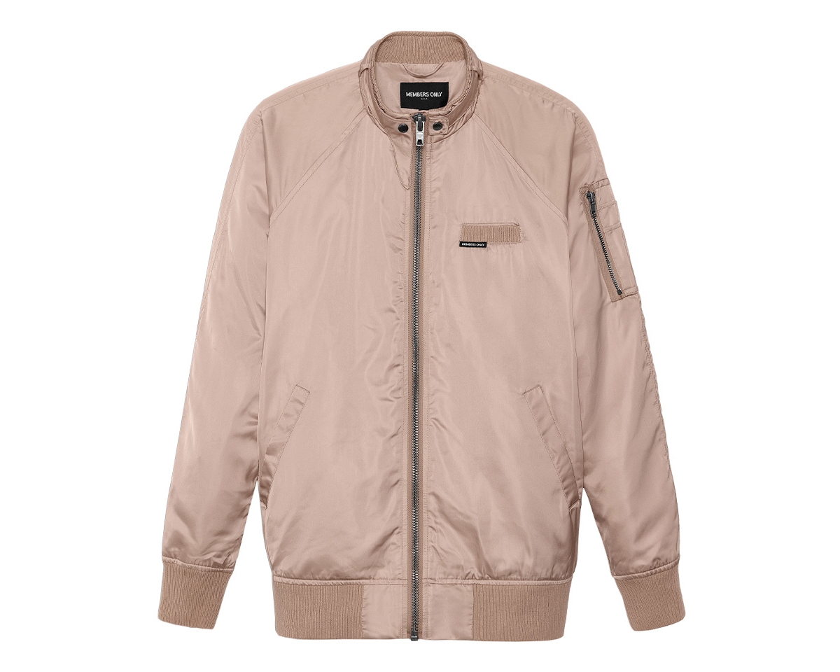 Women's Satin Bomber Jacket