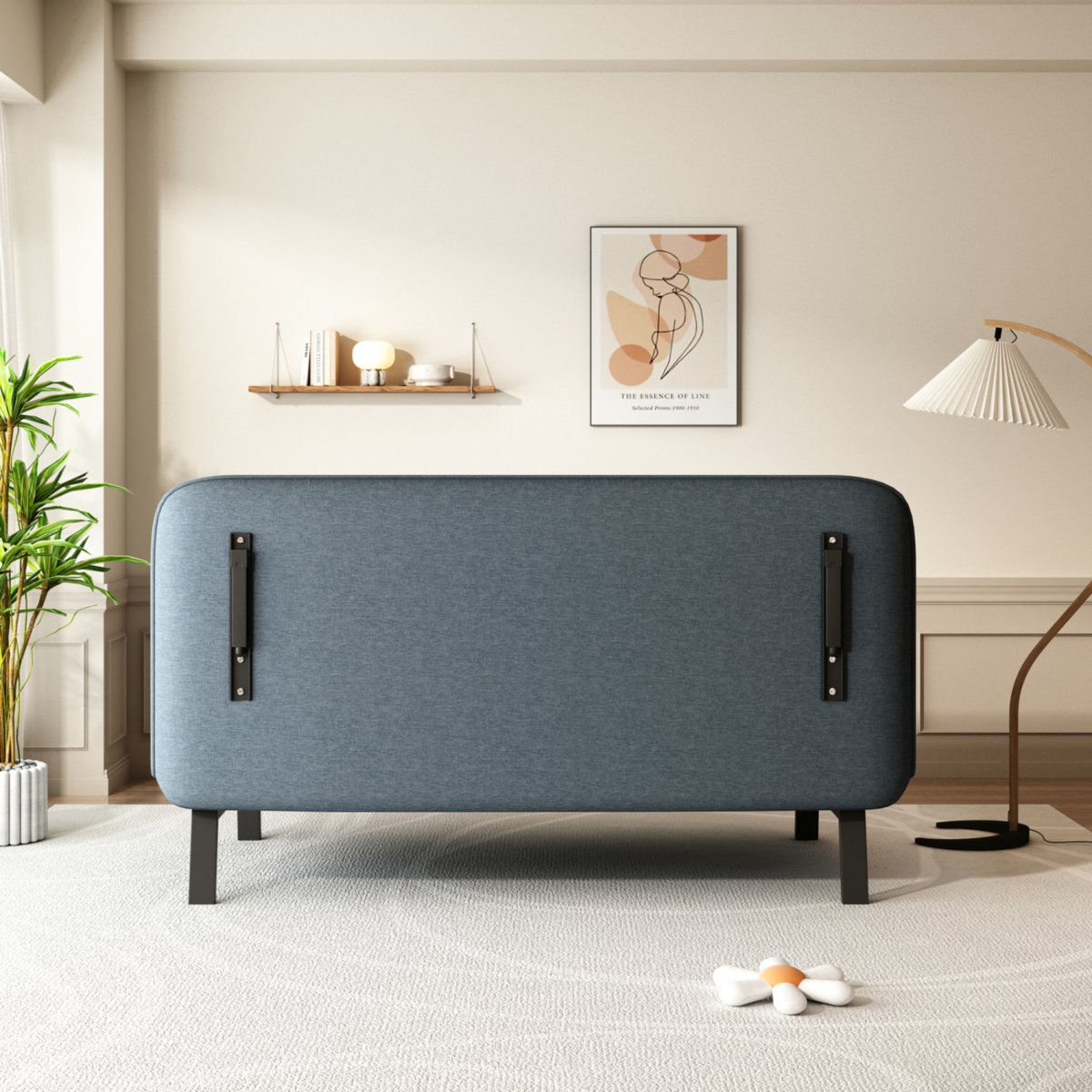 Simplie Fun Comfortable Chaise Lounge Sofa with Sturdy Frame