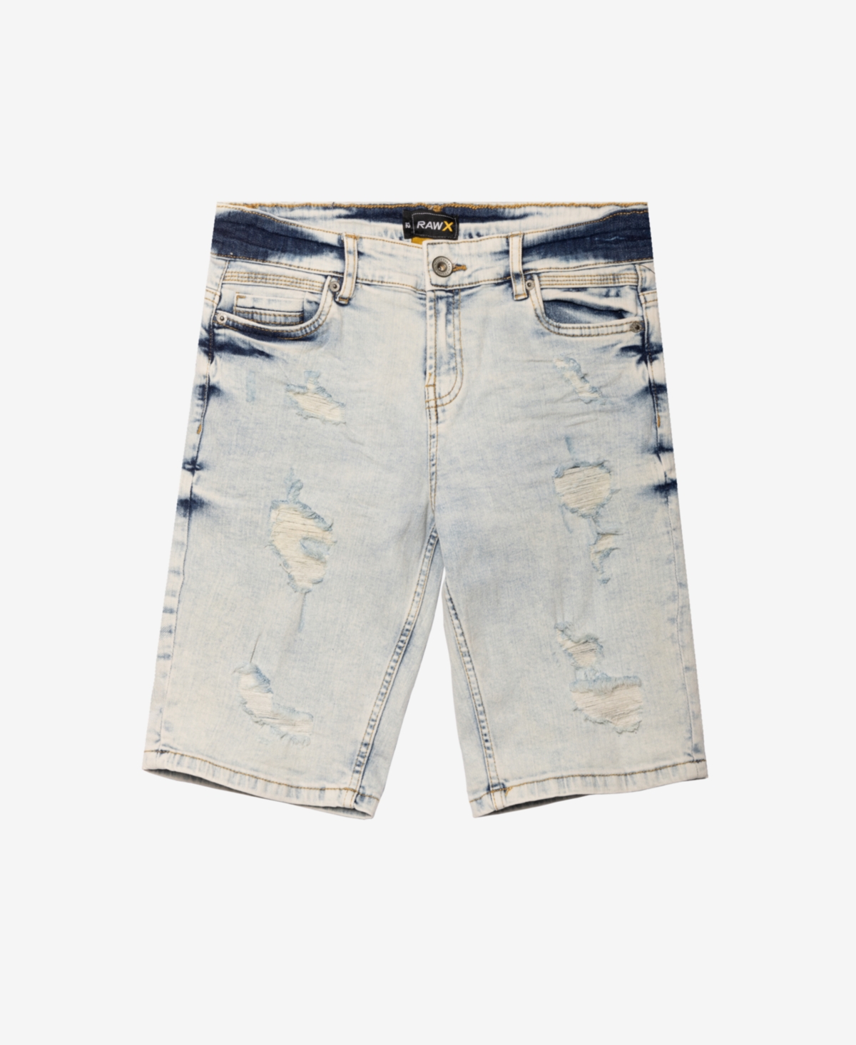 Raw X Big Boys RawX Denim Shorts 2-Pack -light indigo