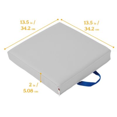 SoftZone Floor Cushions, Round, Assorted, 6-Piece