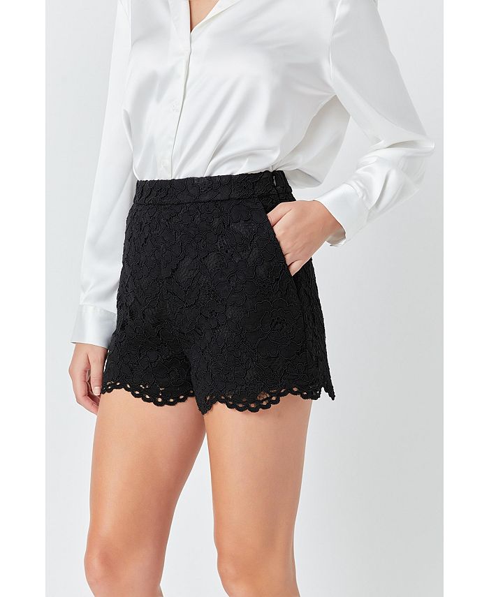 Rosee Halter Long Sleeves Lace Coat And Shorts Three-Piece Set