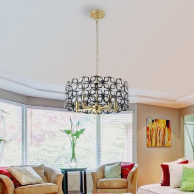 Streamdale Crystal Chandelier Luxury Living Room Lighting