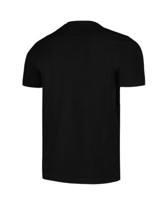 Men's Black Peanuts Snoopy Donuts T-Shirt