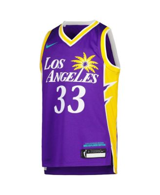 Nike Youth Katie Lou Samuelson Purple Los Angeles Sparks 2021
