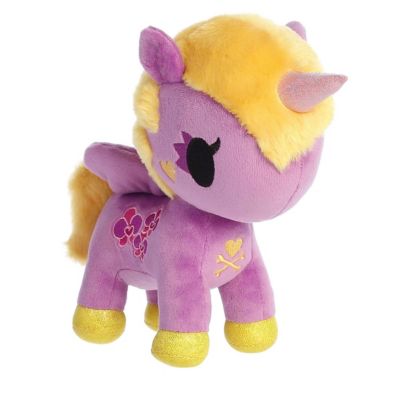 Small Flower Power Orchid Unicorno tokidoki Enchanting Plush Toy 7.5"