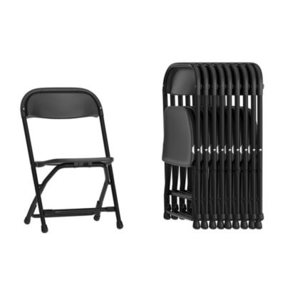 10 Pack Kids Plastic Folding Chair Daycare Home School Furniture