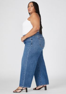 Women's Plus Size The Yvette Rigid Wide Leg Jean