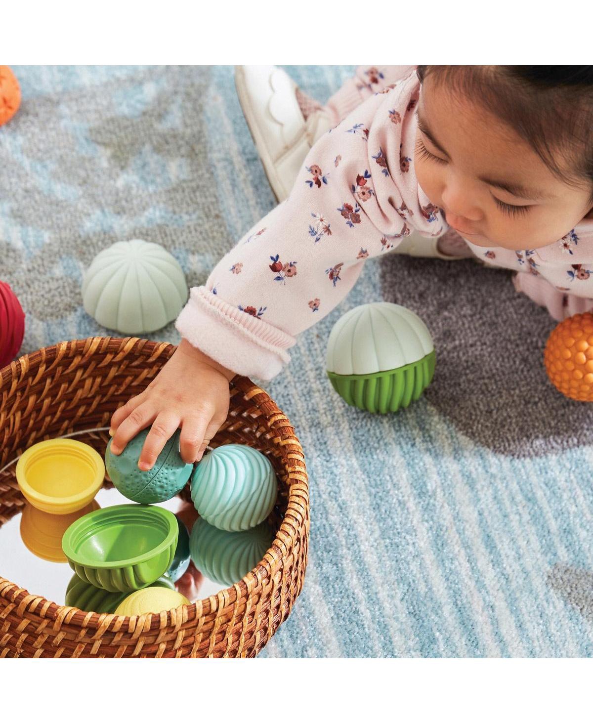 Kaplan Early Learning Textured Mix and Match Balls - Set of 8 - Assorted pre-pack