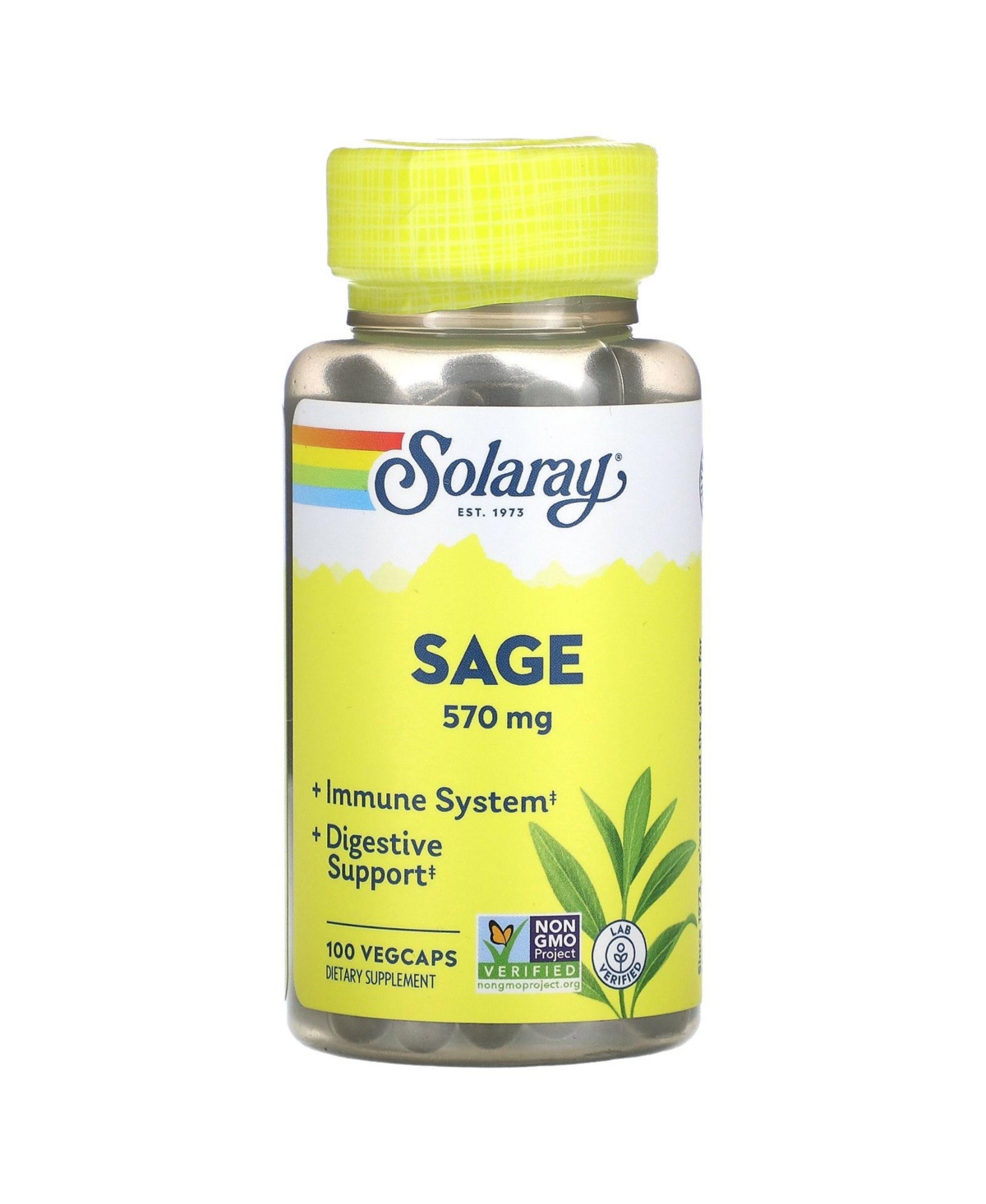 Sage 285 mg - 100 VegCaps - Assorted Pre-pack (See Table