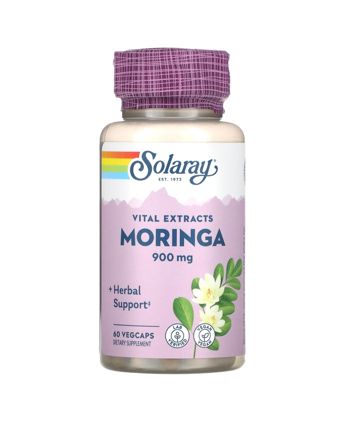 Moringa 900 mg - 60 Vegcaps (450 mg per Capsule) - Assorted Pre-pack (See Table