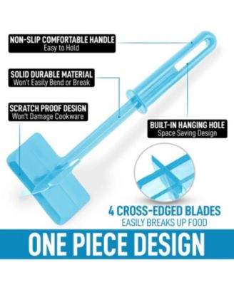 Ground Beef Chopper Tool Hamburger Smasher Tool - Meat Chopper For Ground Beef