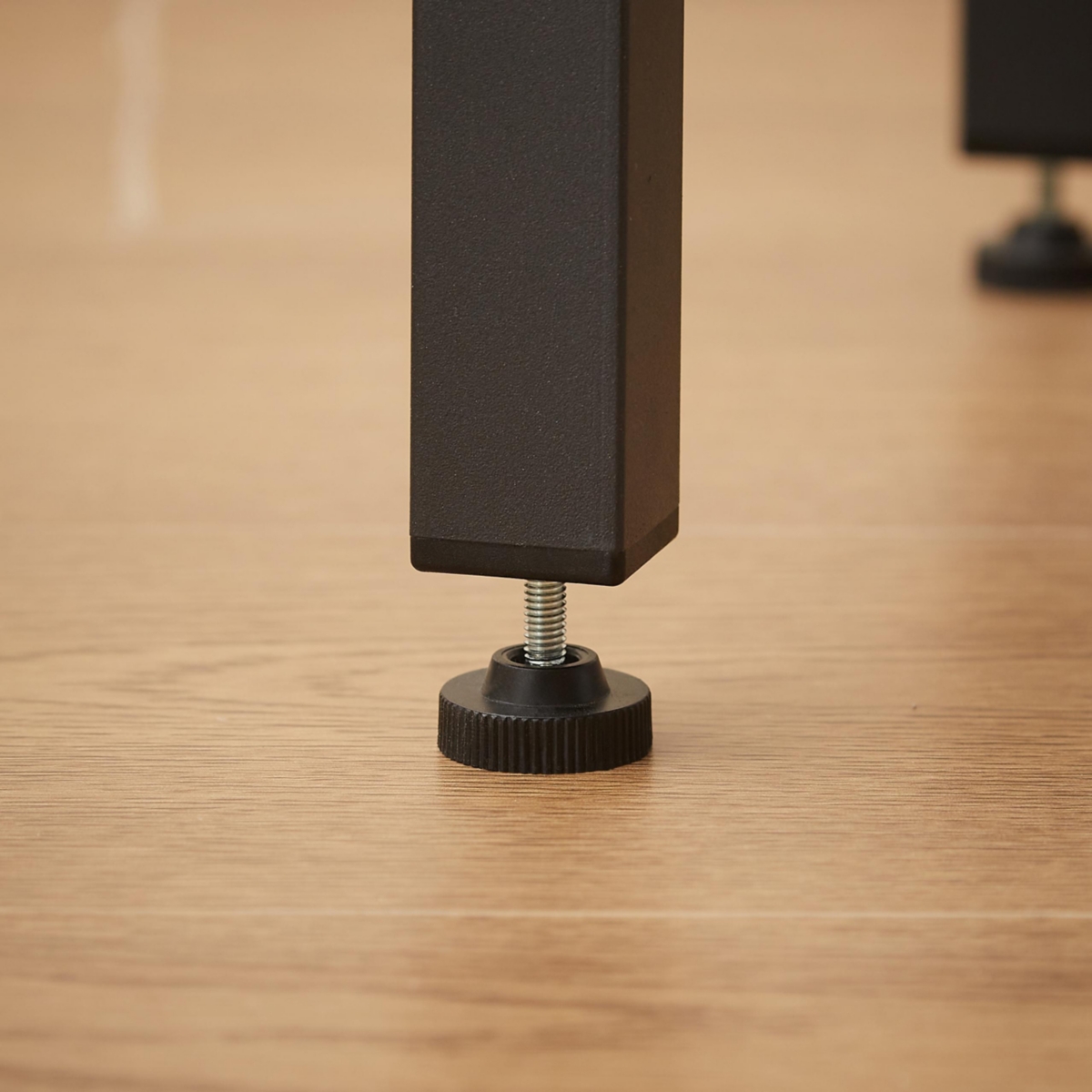 Simplie Fun Industrial Long Bar Table Set with 3 Upholstered Stools